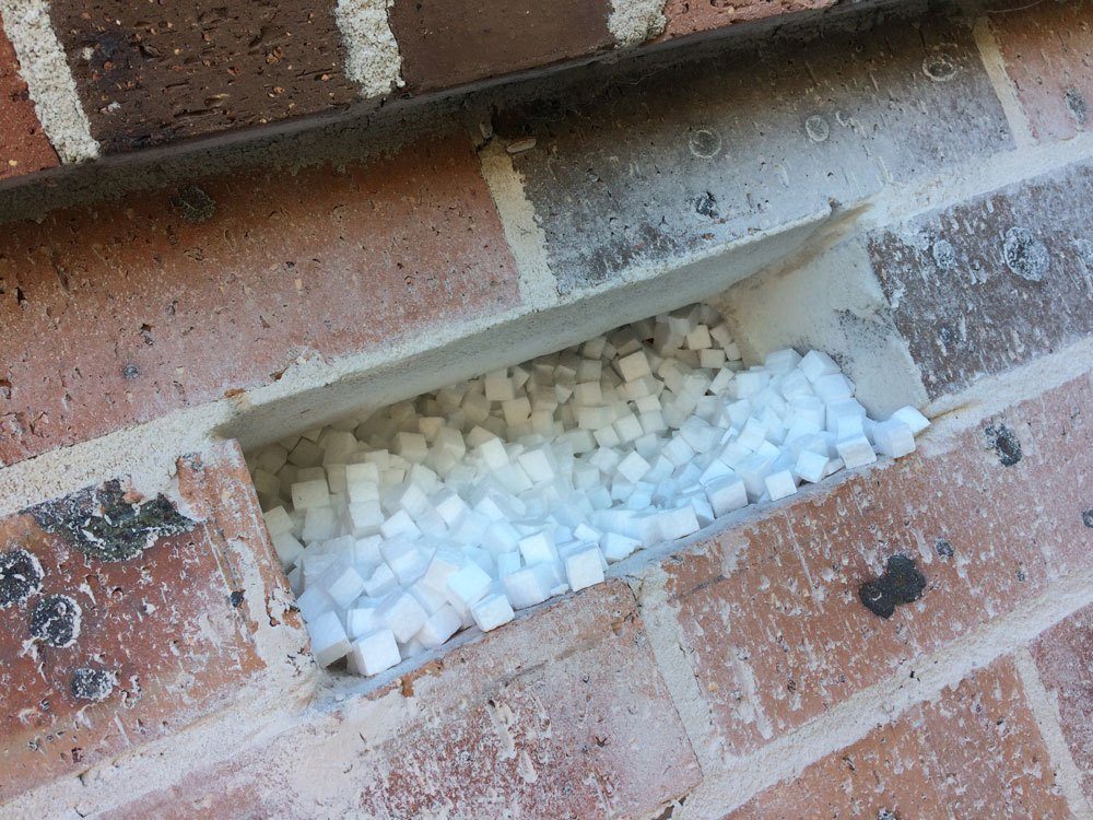 Insulbloc Brick Removal to Install under window sill
